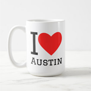 I love Austin Coffee Mug