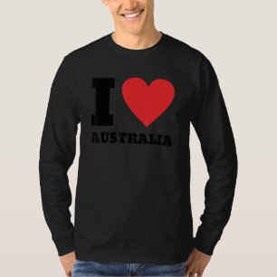 I Love Australia I Heart Australia Family Travel A T-Shirt