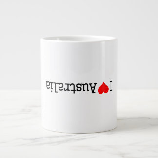 I Love Australia Large Coffee Mug
