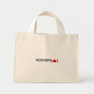 I Love Australia Mini Tote Bag
