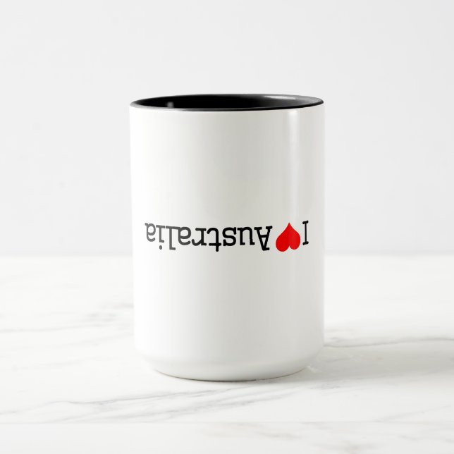 I Love Australia Mug (Center)