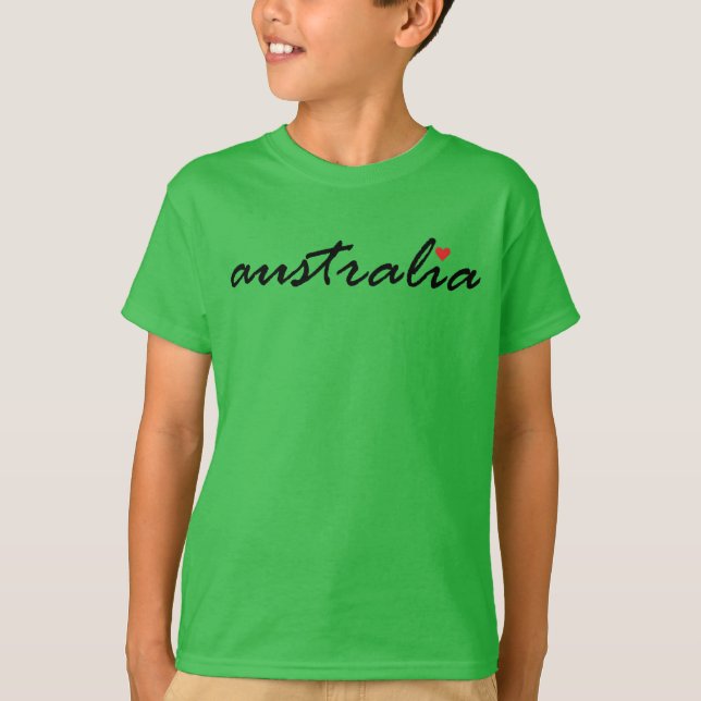 I love Australia T-Shirt (Front)