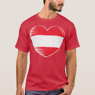 I Love Austria Flag My Home My Country 1 T-Shirt