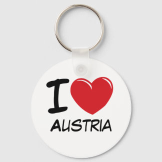 I Love Austria Key Ring