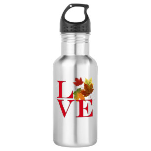 I Love Autumn 532 Ml Water Bottle