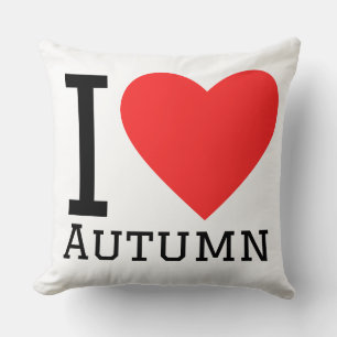 I love autumn cushion