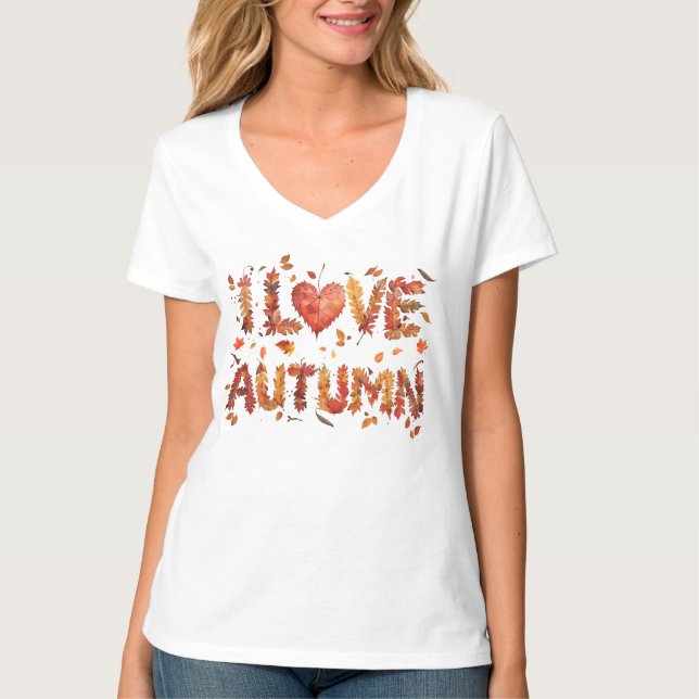 I love Autumn T-Shirt (Front)