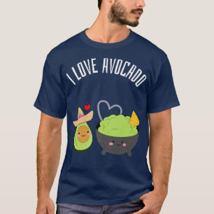 I Love Avocado Cute Avocados Healthy Eating Clean  T-Shirt