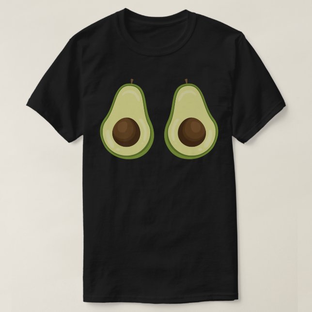 I Love Avocado T-Shirt (Design Front)