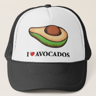I Love Avocados Trucker Hat