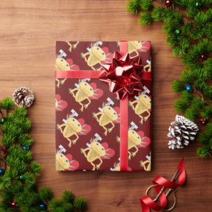 I Love Axolotls Wrapping Paper