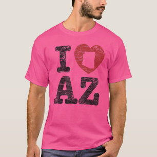 I Love Az Arizona Grand Canyon State Outdoors Acti T-Shirt