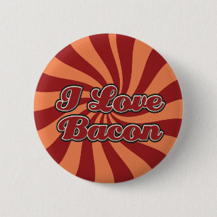 I love bacon Button