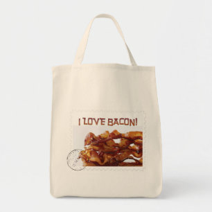 I Love Bacon Grocery Tote! Tote Bag