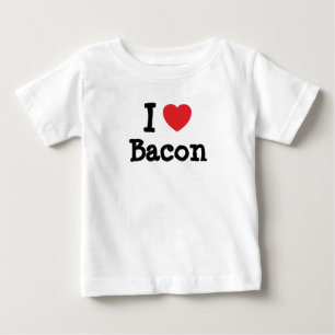 I love Bacon heart T-Shirt