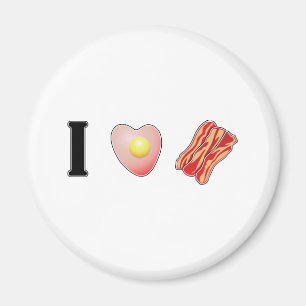 I Love Bacon! Magnet