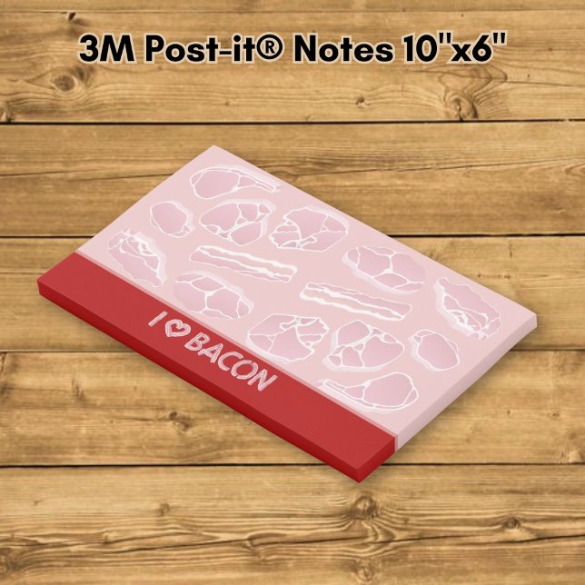 I Love Bacon Post-it Notes (Creator Uploaded)