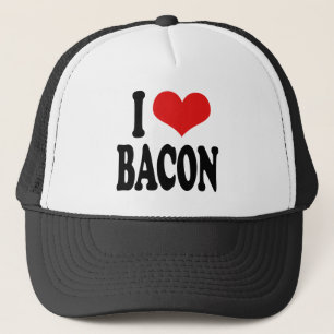 I Love Bacon Trucker Hat
