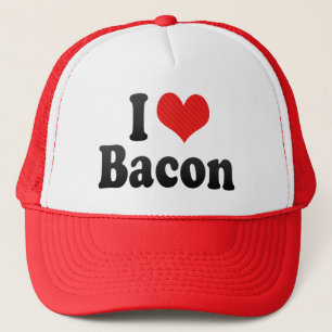 I Love Bacon Trucker Hat