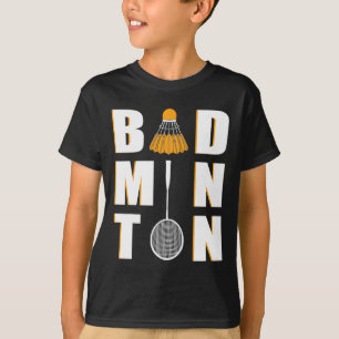 I Love Badminton - Badminton T-Shirt