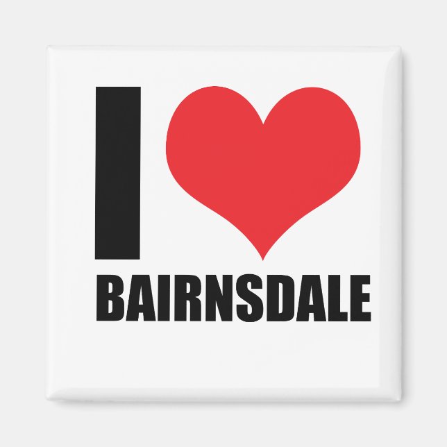 I love Bairnsdale Magnet (Front)