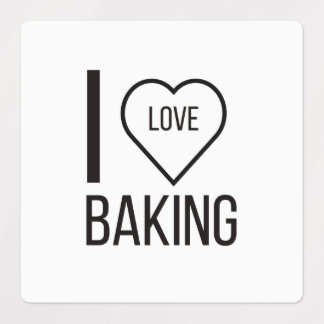 I LOVE BAKING