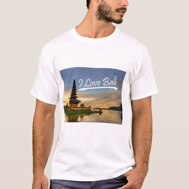 I Love Bali T-Shirt (Front)