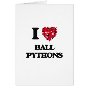 I love Ball Pythons