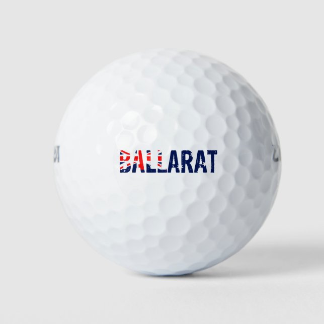 I love Ballarat Australia Golf Balls (Front)
