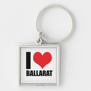 I love Ballarat Key Ring
