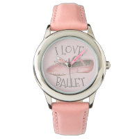 I Love Ballet Ballerina Pink Slipper Dance Teacher