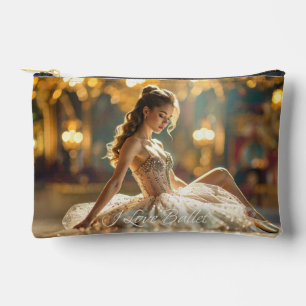 I LOVE BALLET - BALLET & DANCE ACCESSORY POUCH