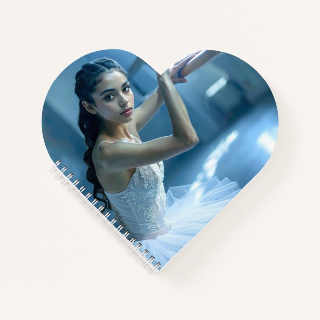I LOVE BALLET - BALLET & DANCE NOTEBOOK (Front)