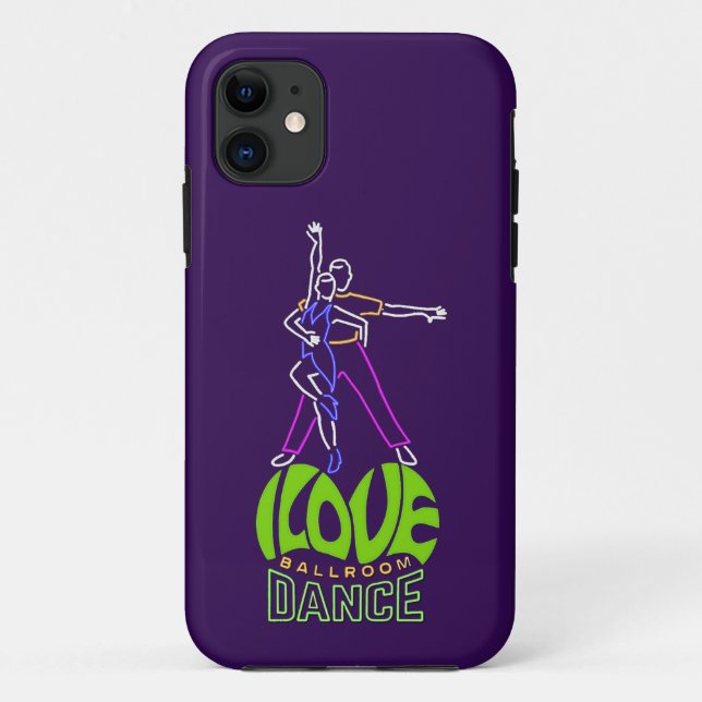I Love Ballroom Dance iPhone / iPad case (Back)