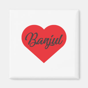 I Love Banjul - The Gambia Magnet