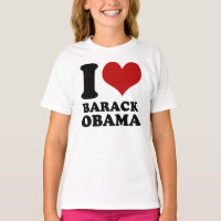 I love Barack Obama Kids t shirt