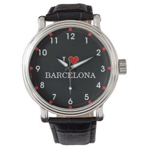 I Love Barcelona Watch