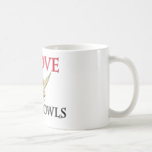 I Love Barn Owls Coffee Mug