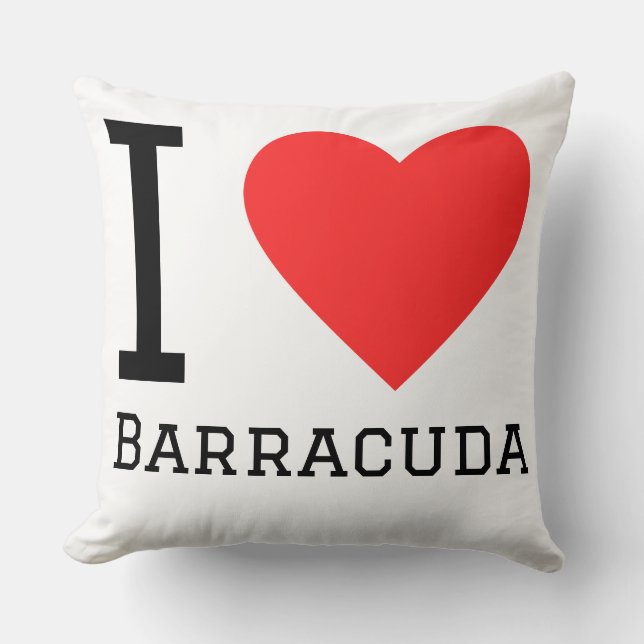 I love barracuda cushion (Front)