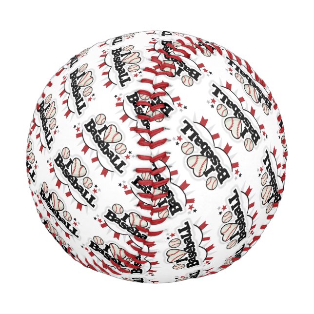 I Love Baseball (Angled)