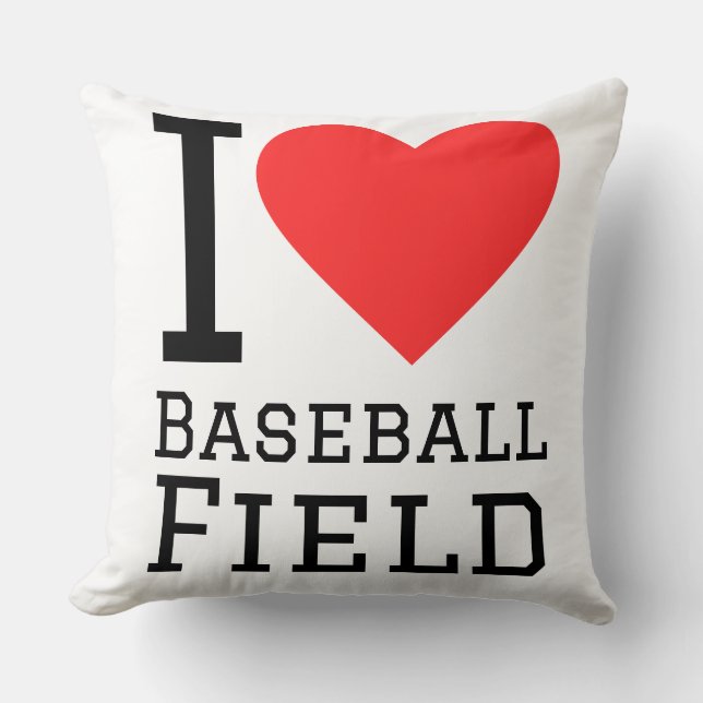 I love baseball field cushion (Front)