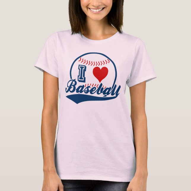 I love baseball shirt (Front)