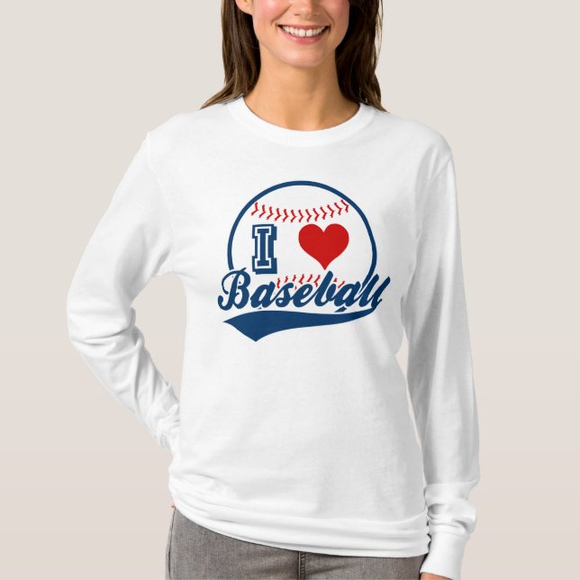 I love baseball shirt (Front)