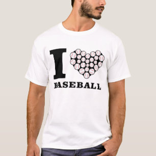 I Love Baseball T-Shirt