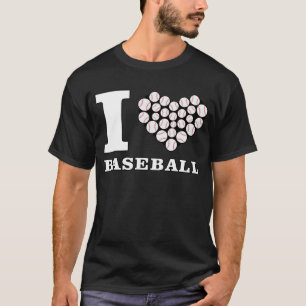 I Love Baseball T-Shirt