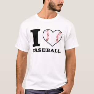 I Love Baseball  T-Shirt