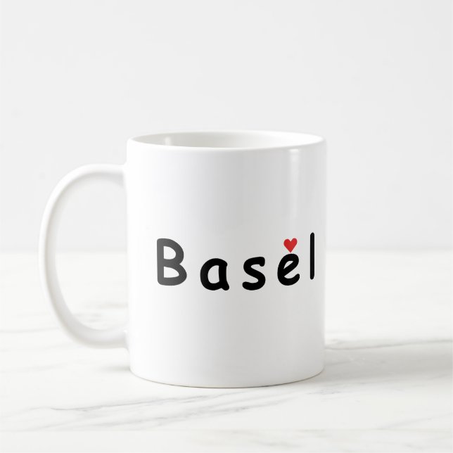 I love Basel Coffee Mug (Left)