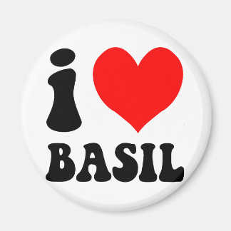 i love basil magnet