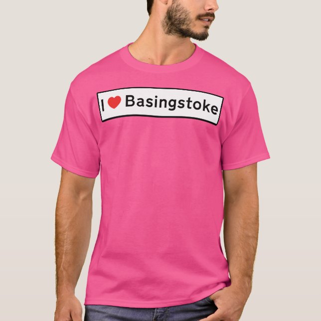 I Love Basingstoke T-Shirt (Front)