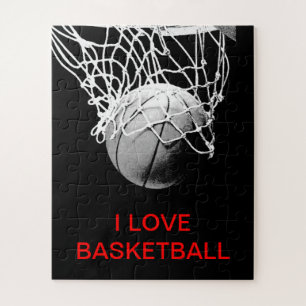 I Love Basketball Jigsaw Puzzle